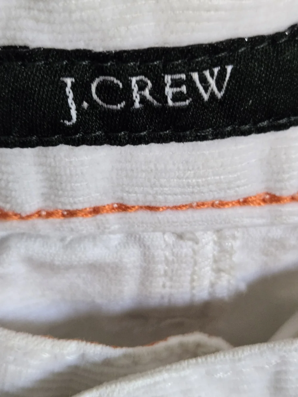 J. Crew Corduroy Women's Pants White 30